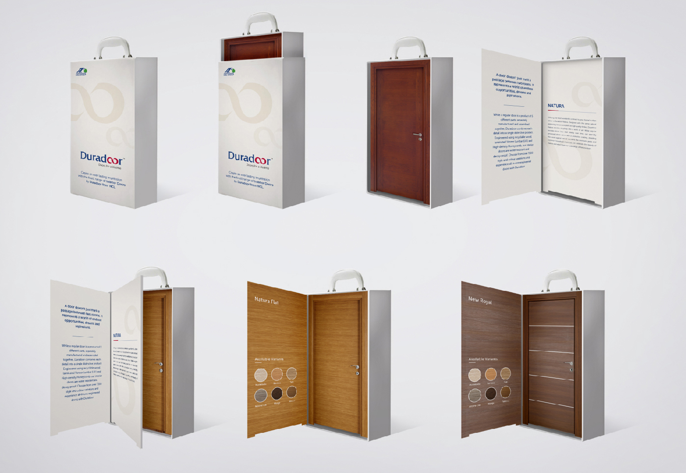 Image 1 Door sample brochure designing for Duradoor
